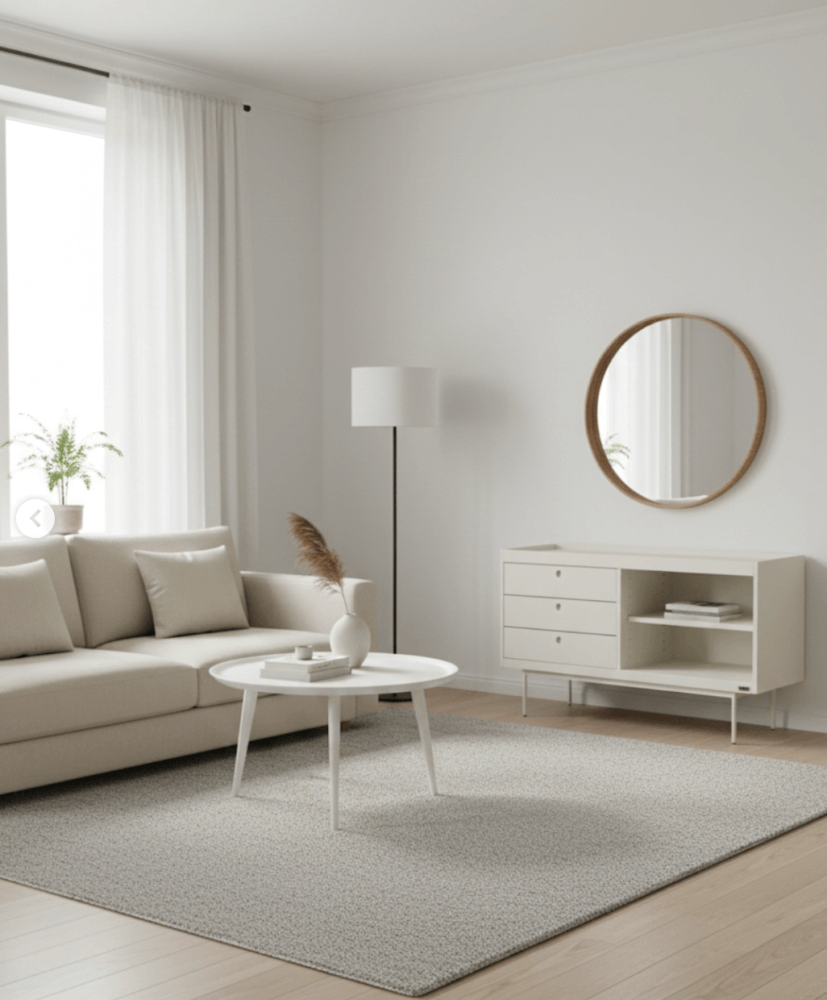 ตู้วางทีวี LEECO LC02-A ขนาด 119.5 ซม MARBLE WHITE